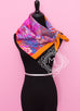 Hermes Potiron Twill Silk 90 cm Flamingo Party Scarf
