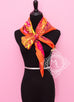 Hermes Orange Twill Silk 90 cm Flamingo Party Scarf