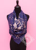 Hermes Pink Twill Silk 90 cm  Cheval Fusion Scarf