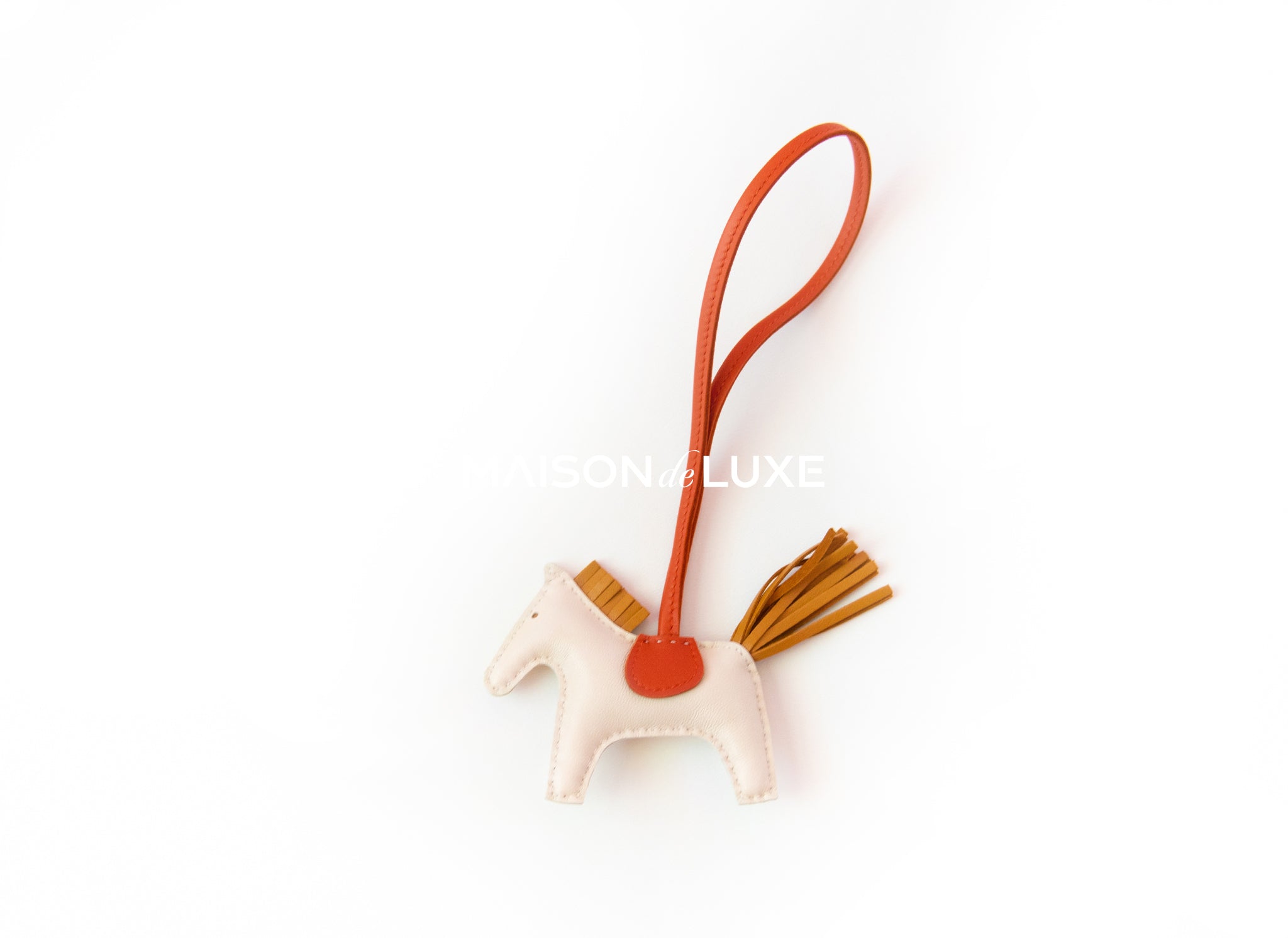 Luxe Leather Horse Charm