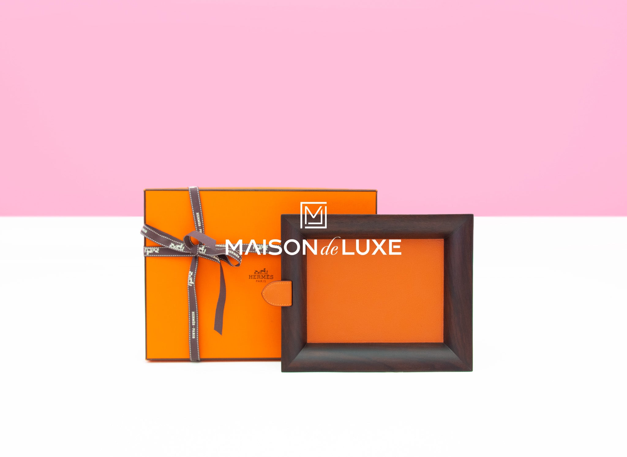 Hermes Potiron Jepara Change Tray MM – MAISON de LUXE