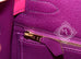 Hermes 5P Pink Rose Shocking Anemone Sellier Chevre Kelly 28 Handbag - New - MAISON de LUXE - 11