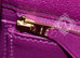 Hermes 5P Pink Rose Shocking Anemone Sellier Chevre Kelly 28 Handbag - New - MAISON de LUXE - 10