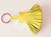 Hermes Soufre Yellow Carmen Keychain Bag Charm- New - MAISON de LUXE - 2