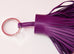 Hermes Violet Purple Carmen Keychain Bag Charm- New - MAISON de LUXE - 3
