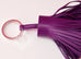 Hermes Violet Purple Carmen Keychain Bag Charm- New - MAISON de LUXE - 3