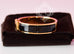 Hermes Noir Black Clic Clac Gold Hardware Narrow Bracelet Cuff PM - New - MAISON de LUXE - 4