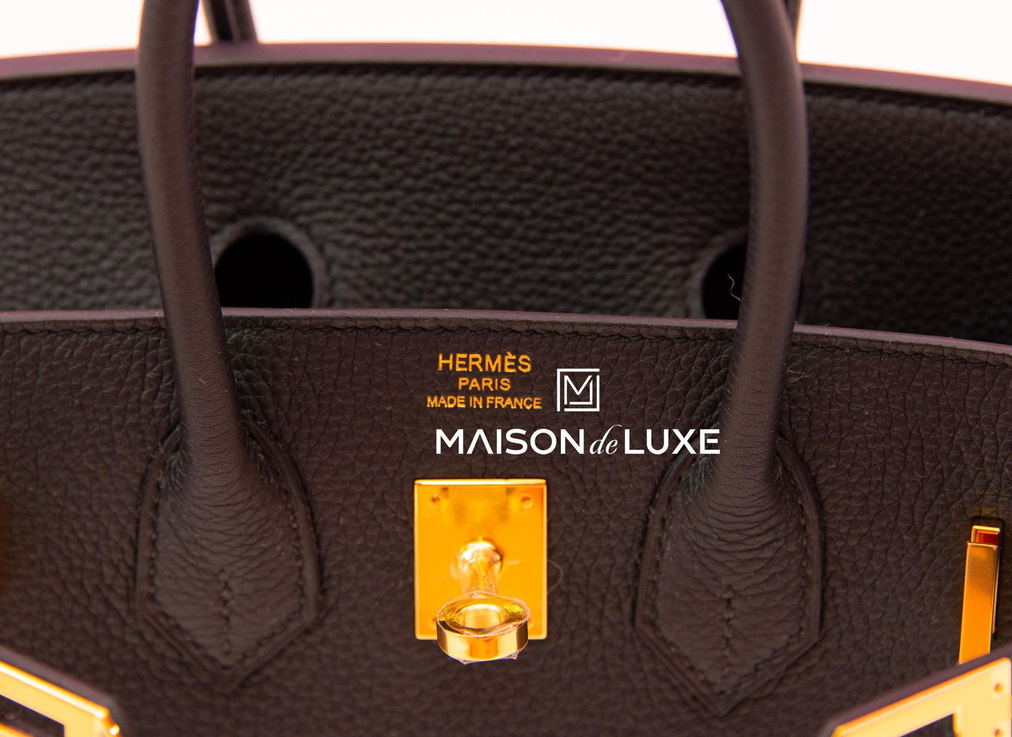 Hermes Birkin 25 Black Togo GHW – COCO Lanlan