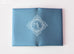 Hermes Blue Epsom Calvi Card Case Holder - New - MAISON de LUXE - 3