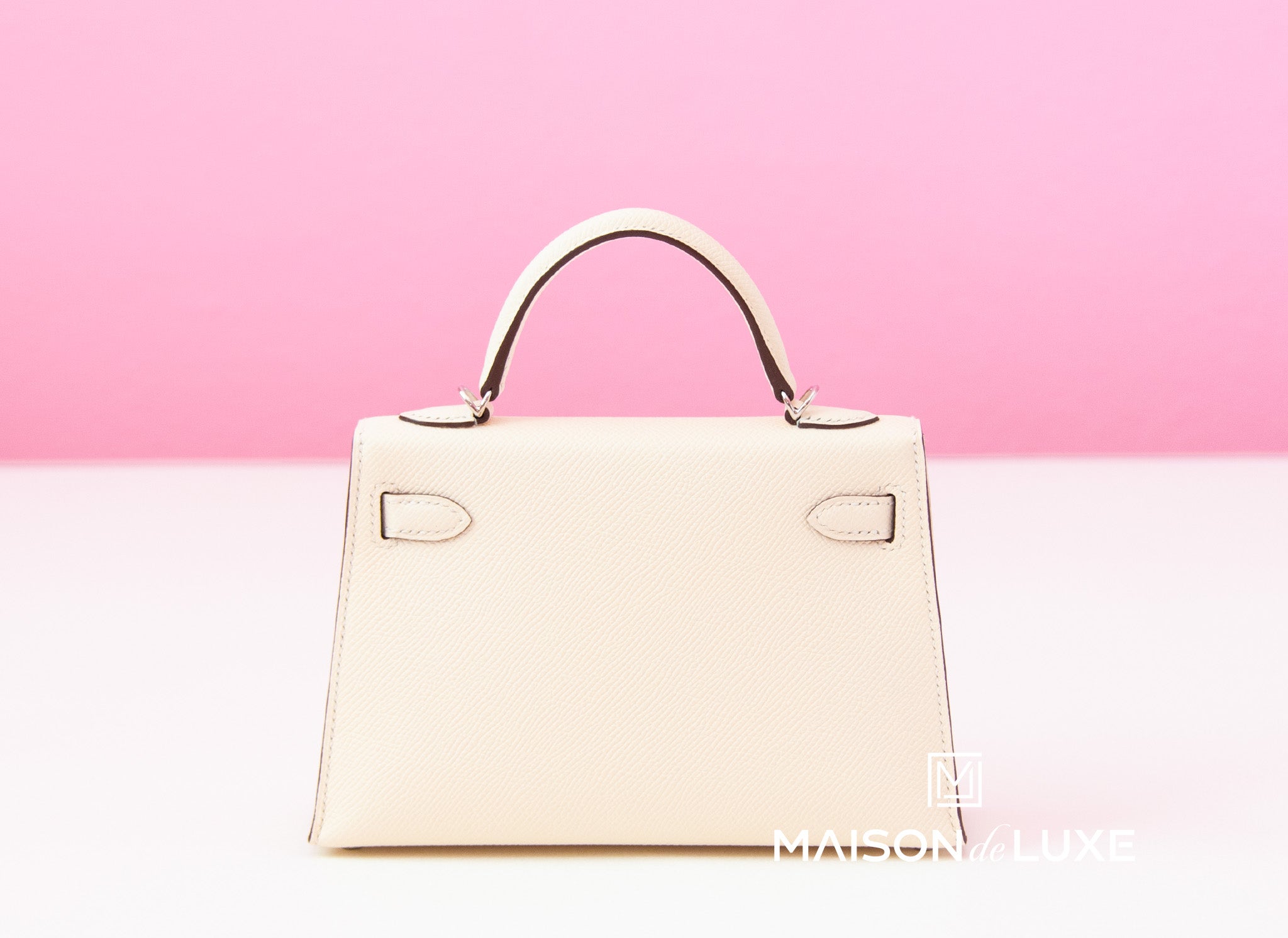 Hermes Nata I2 Swift Mini Kelly Pochette GHW Clutch Bag Handbag – MAISON de  LUXE