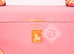 Hermes Pink Rose Confetti Rose Lipstick HSS Sellier Kelly 25 Handbag