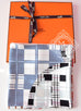 Hermes Twill Silk 90 cm Ex Libris à Carreaux Scarf - New - MAISON de LUXE - 2