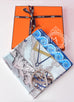 Hermes Twill Silk 90 cm Le Voyage De Pytheas Scarf - New - MAISON de LUXE - 2