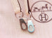 Hermes Mini Kelly II 20 Nata Epsom Palladium Hardware
