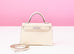Hermes Mini Kelly II 20 Nata Epsom Palladium Hardware