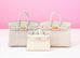 Hermes Mini Kelly II 20 Nata Epsom Palladium Hardware