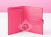 Hermes Rose Lipstick Pink Compact Bearn Wallet Clutch