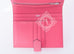 Hermes Rose Lipstick Pink Compact Bearn Wallet Clutch