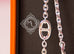 Hermes 925 Sterling Silver Farandole 120 47" Long Necklace