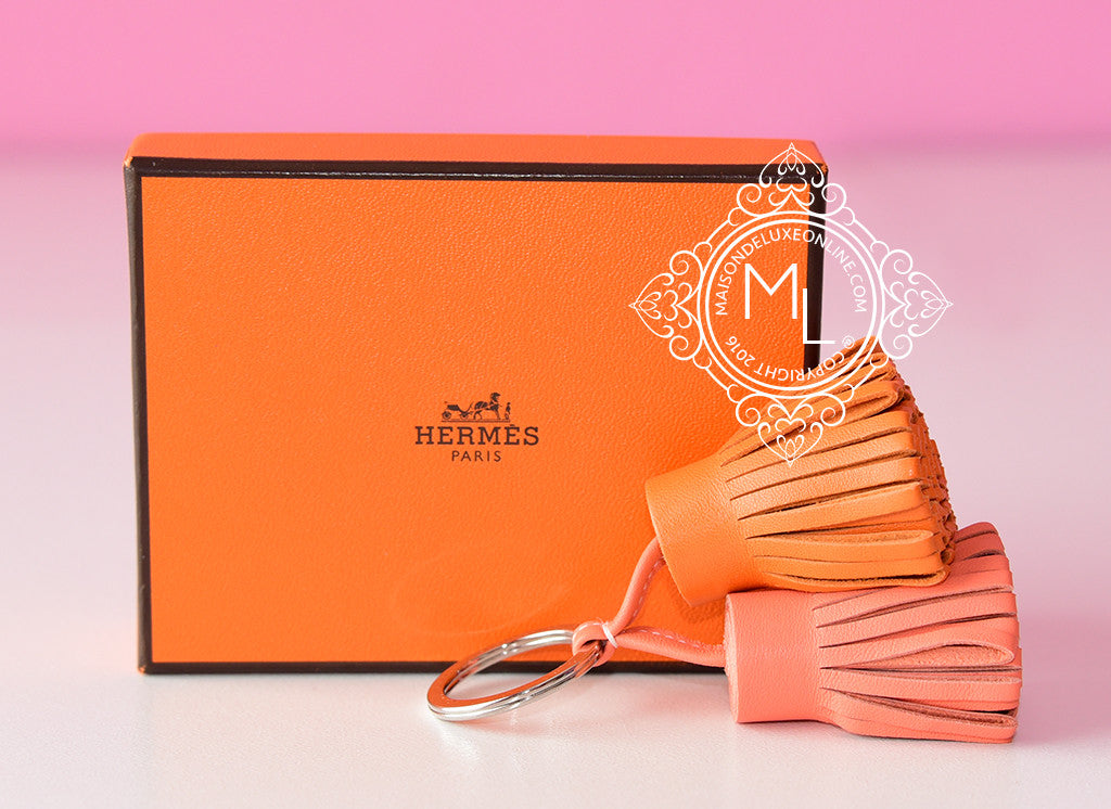 Hermes orange charm gift Clearance