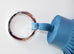 Hermes Blue Cobalt Carmen Keychain Bag Charm - New - MAISON de LUXE - 4