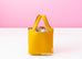 Hermes Jaune Ambre Picotin Lock 18 PM Handbag