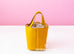 Hermes Jaune Ambre Picotin Lock 18 PM Handbag