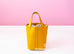 Hermes Jaune Ambre Picotin Lock 18 PM Handbag