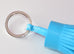 Hermes Blue Azteque Carmen Keychain Bag Charm - New - MAISON de LUXE - 4