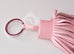 Hermes Pink Rose Sakura Carmen Alto Keychain Bag Charm - New - MAISON de LUXE - 4