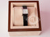 Hermes Diamond H Hour Watch PM Black Crocodile Strap - New - MAISON de LUXE - 2