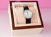 Hermes Diamond Arceau Watch GM Black Crocodile Strap - New - MAISON de LUXE - 4