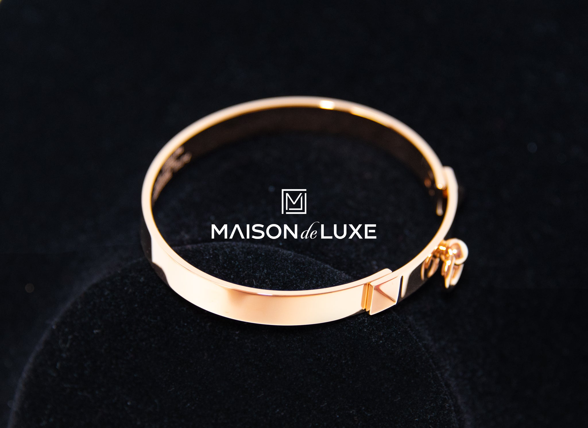 rose gold bangle