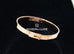 Hermes Rose Gold Diamond Kelly Bracelet SH