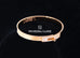 Hermes Rose Gold Diamond Kelly Bracelet SH