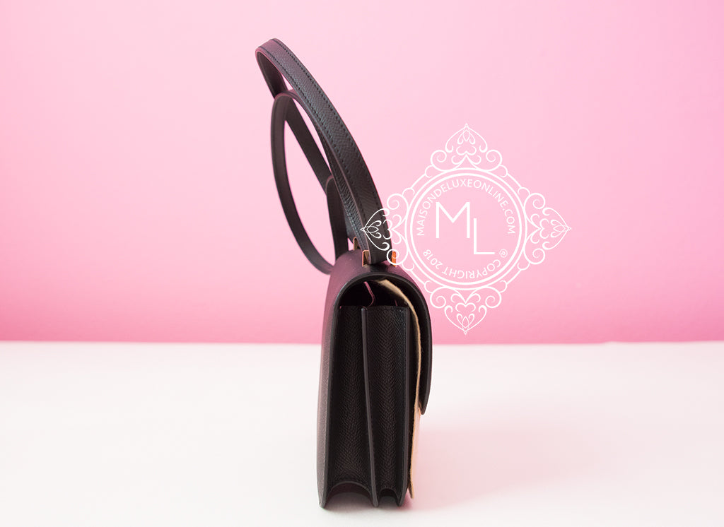 Hermes Black Swift Mini Constance 18 – STYLISHTOP