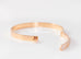 Hermes Rose Gold Diamond Kelly Bracelet SH