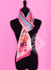 Hermes Rose Pink Fuchsia Colliers de Chiens Silk Maxi Twilly Shawl Scarf Wrap - New - MAISON de LUXE - 6