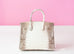 Hermes Birkin 30 Himalayan Himalaya Crocodile Handbag