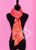 Hermes Corail Orange Rouge Les Clés Silk Maxi Twilly Shawl Scarf Wrap - New - MAISON de LUXE - 5