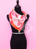 Hermes Pink Twill Silk 90 cm Della Cavalleria Favolosa Scarf
