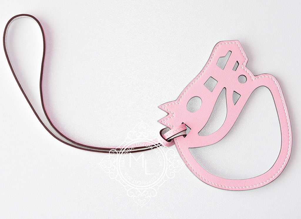 Hermes Rose Sakura Pink Paddock Cheval Horse Bag Charm – MAISON de LUXE