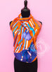 Hermes Orange Twill Silk 90 cm Cannes et Cannes Scarf