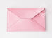 Hermes Rose Sakura Chèvre Mysore Envelope Card Case Holder - New - MAISON de LUXE - 2