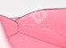 Hermes Rose Sakura Chèvre Mysore Envelope Card Case Holder - New - MAISON de LUXE - 5