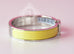 Hermes Jaune Citron Clic Clac Narrow Enamel Bracelet Cuff PM - New - MAISON de LUXE - 5