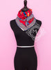 Hermes Red Twill Silk 90 cm Fouets et Badines Scarf