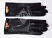 Hermes Black Noir Soya Kelly Lambskin Gloves 6.5 - New - MAISON de LUXE - 2