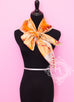 Hermes Orange Twill Silk 90 cm La Maison des Oiseaux Parleurs Scarf