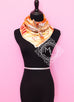 Hermes Orange Twill Silk 90 cm La Maison des Oiseaux Parleurs Scarf